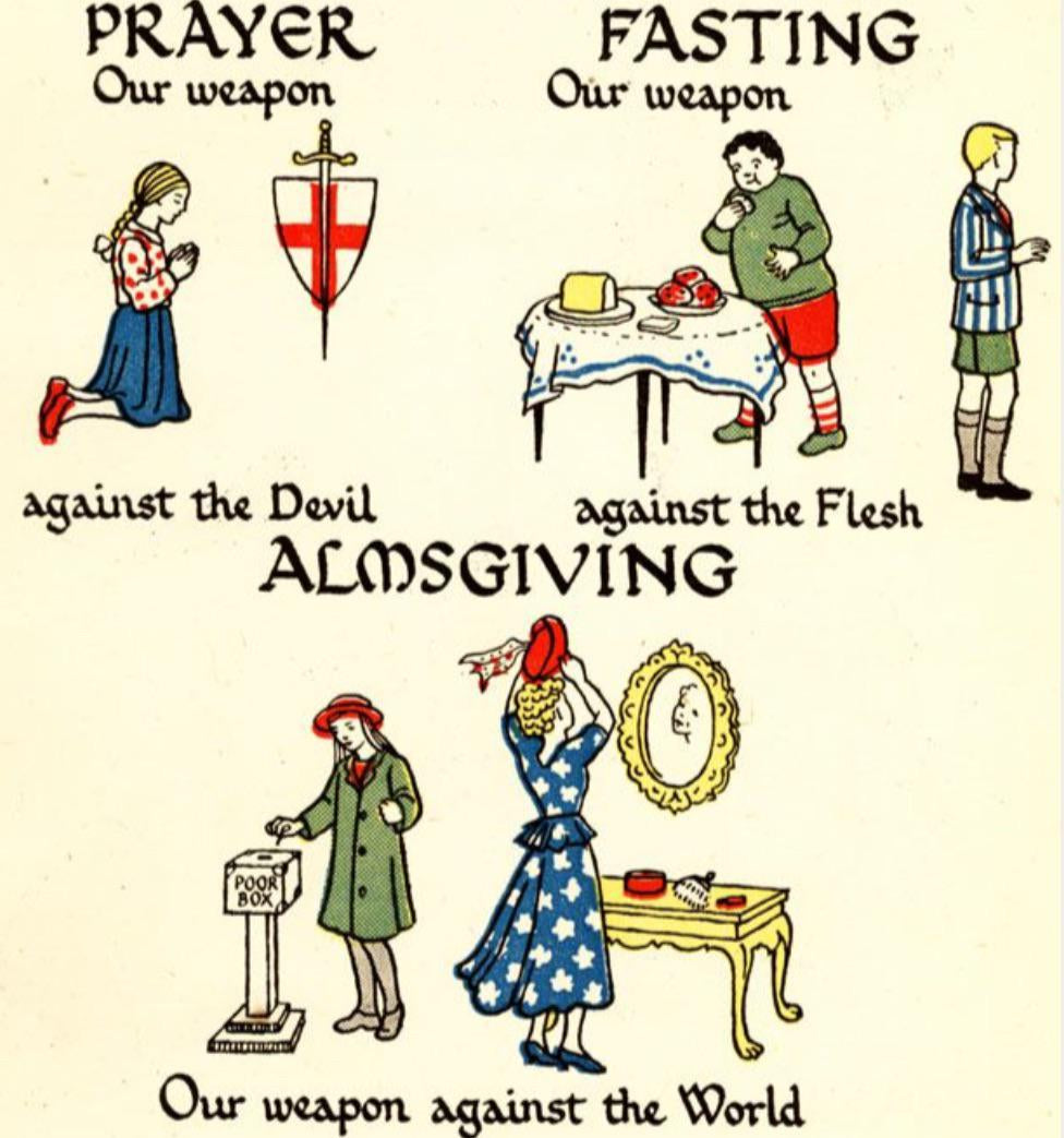 Christ's Three Weapons to face the Three-Fold Temptation