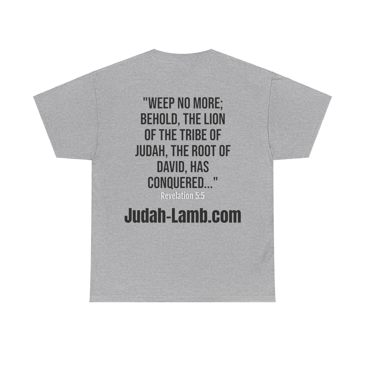 Judah Lamb Logo - Unisex Heavy Cotton Tee