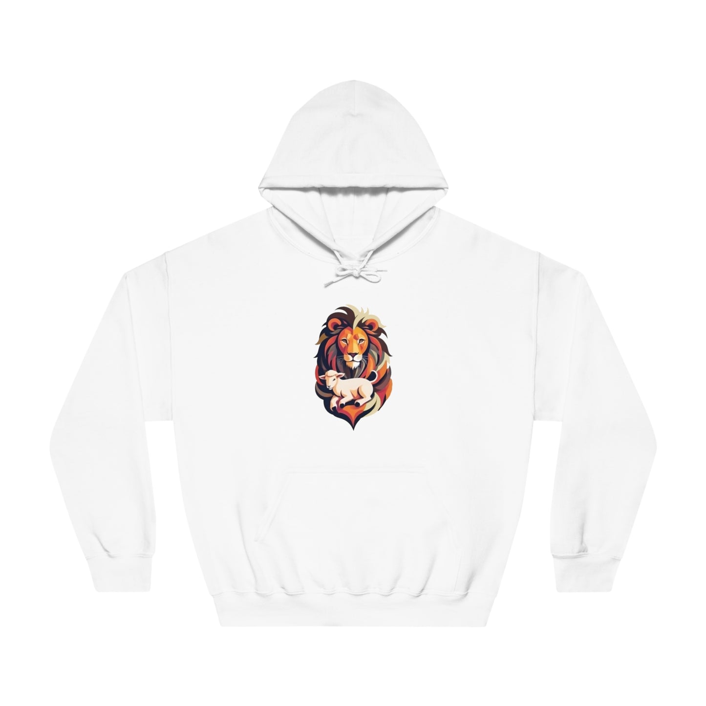 Judah Lamb Logo - Unisex DryBlend® Hooded Sweatshirt