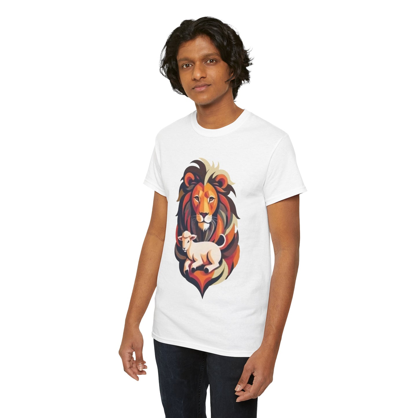 Judah Lamb Logo - Unisex Heavy Cotton Tee