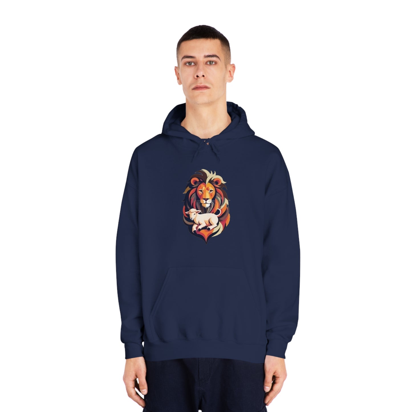 Judah Lamb Logo - Unisex DryBlend® Hooded Sweatshirt