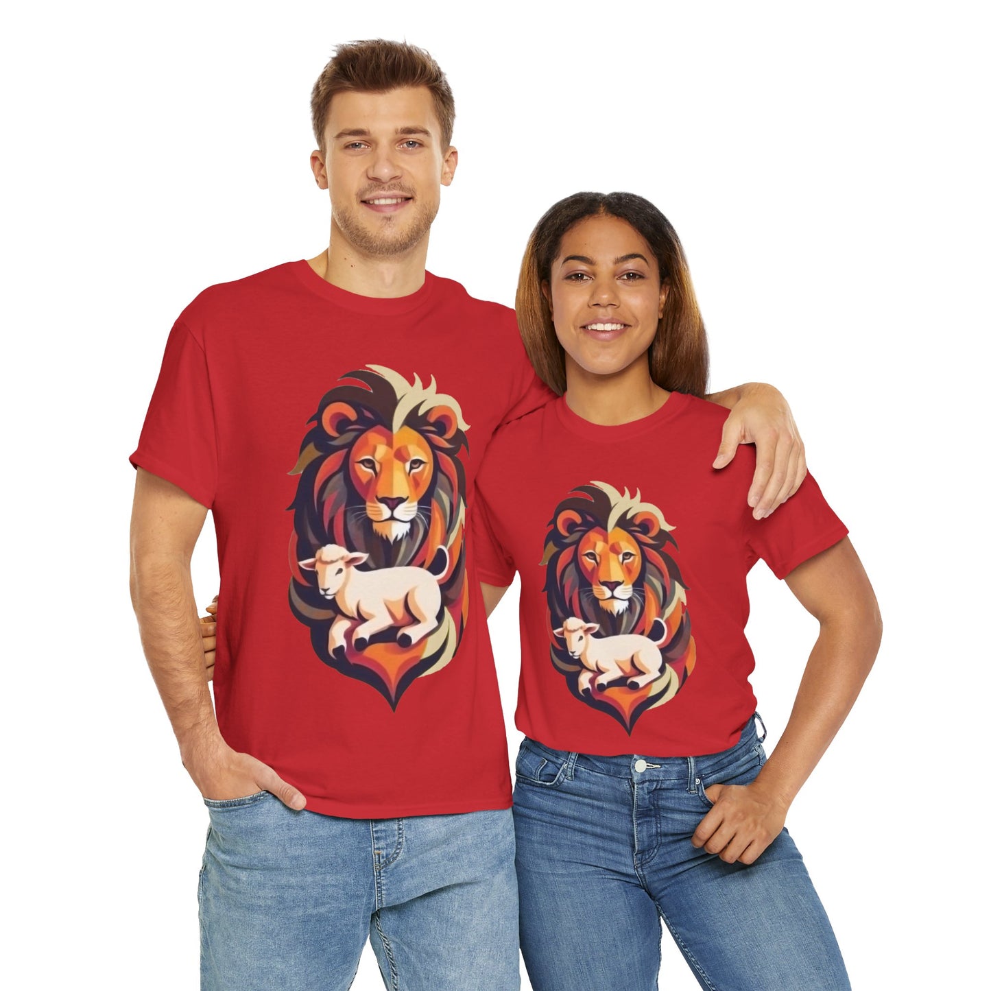 Judah Lamb Logo - Unisex Heavy Cotton Tee