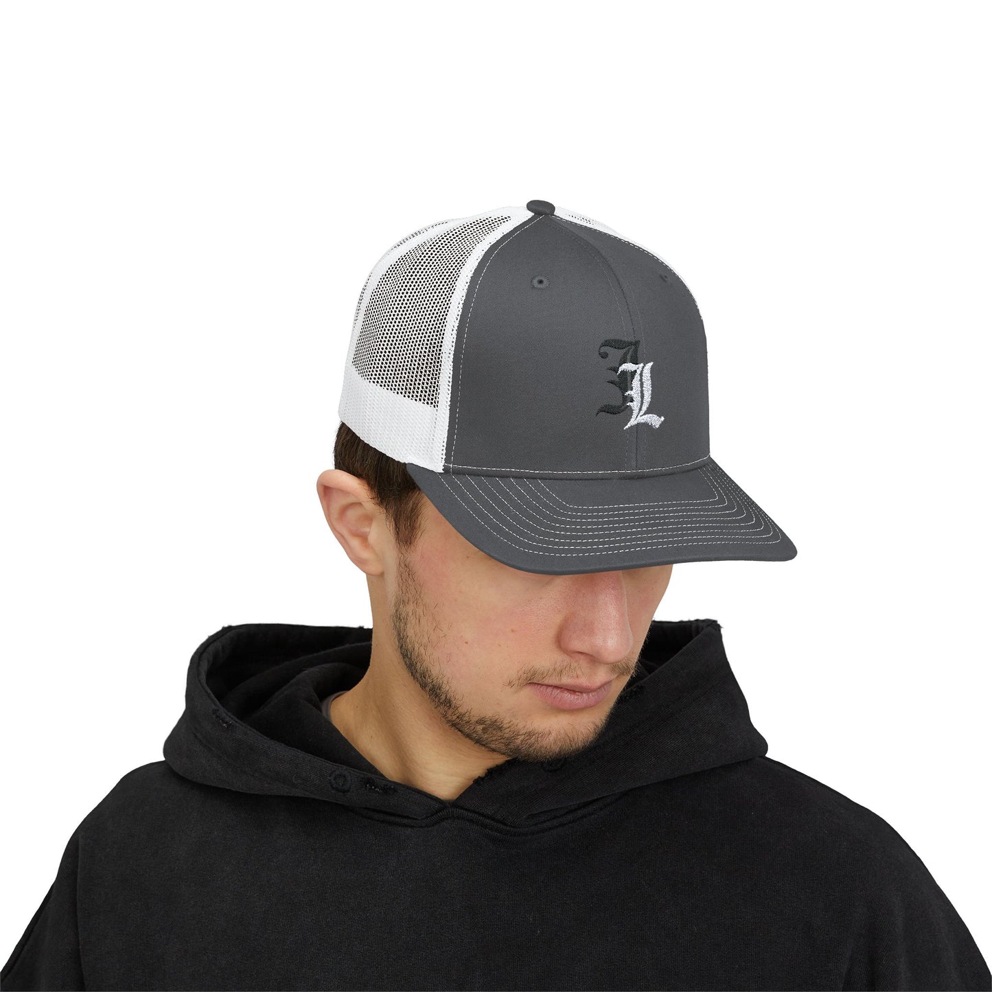 Judah Lamb - Initials/Logo - Snapback Trucker Cap