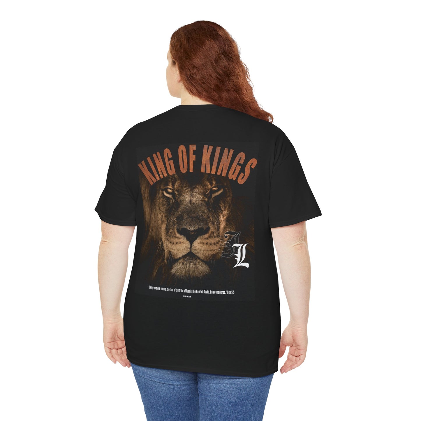 King of Kings Unisex Heavy Cotton Tee - Bold Graphic T-Shirt for Men and Women
