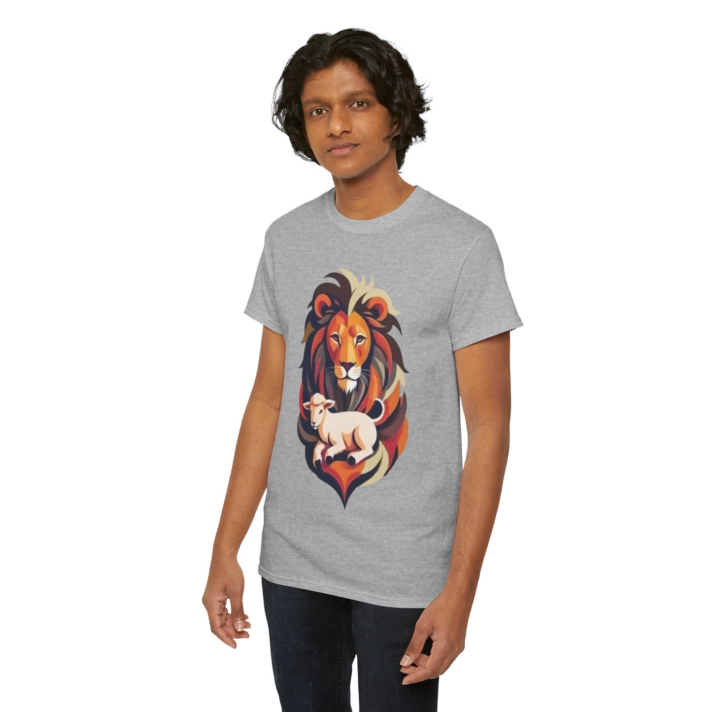 Judah Lamb Logo - Unisex Heavy Cotton Tee