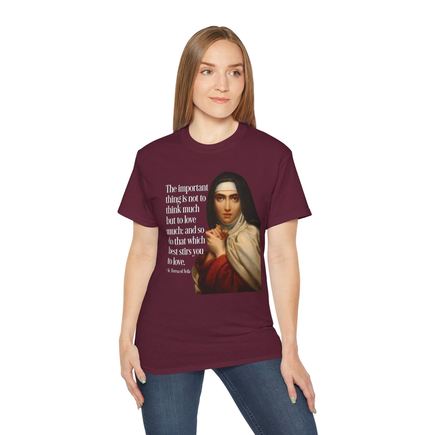 T-Shirt St Theresa of Avila Quotes Tee