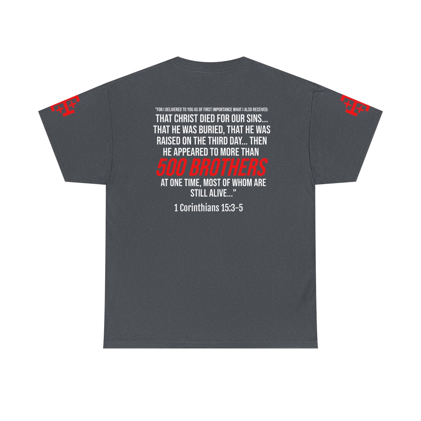 HE IS RISEN (Fact Checked) Unisex Heavy Cotton Tee