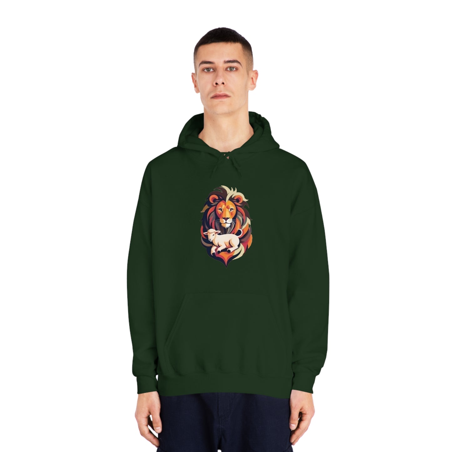 Judah Lamb Logo - Unisex DryBlend® Hooded Sweatshirt