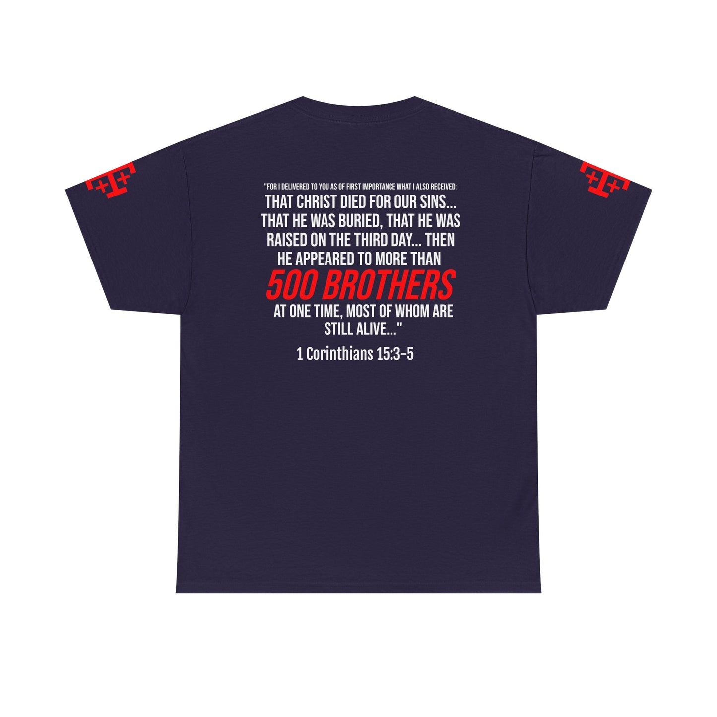 HE IS RISEN (Fact Checked) Unisex Heavy Cotton Tee