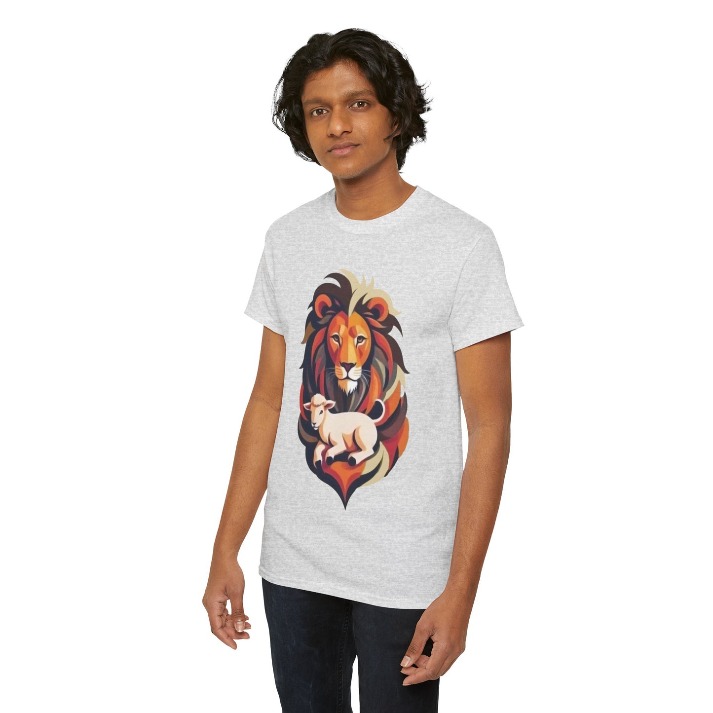 Judah Lamb Logo - Unisex Heavy Cotton Tee
