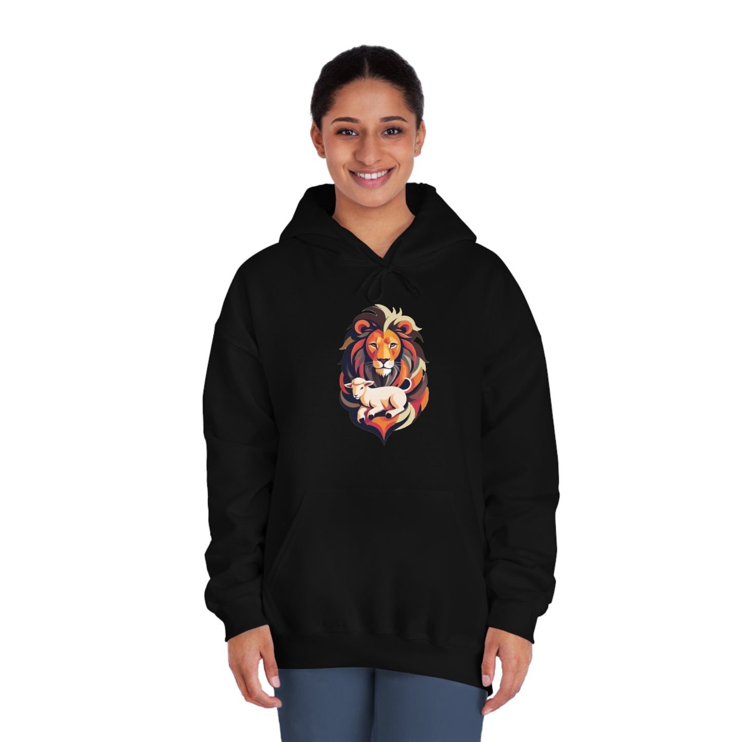 Judah Lamb Logo - Unisex DryBlend® Hooded Sweatshirt