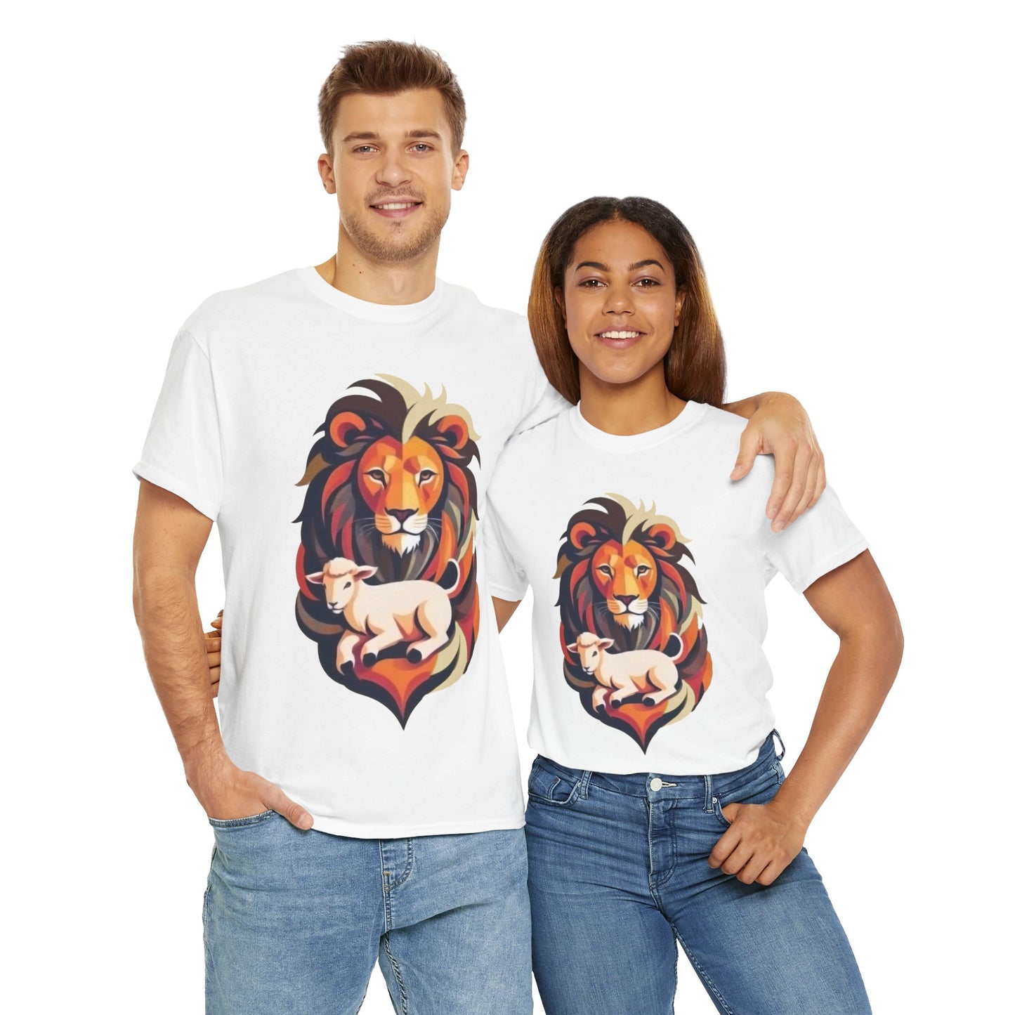 Judah Lamb Logo - Unisex Heavy Cotton Tee
