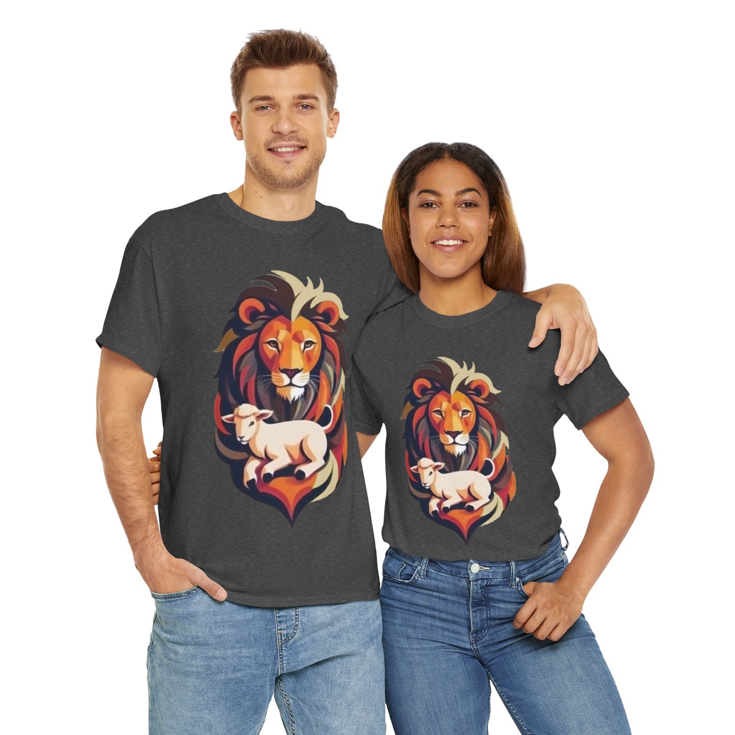 Judah Lamb Logo - Unisex Heavy Cotton Tee