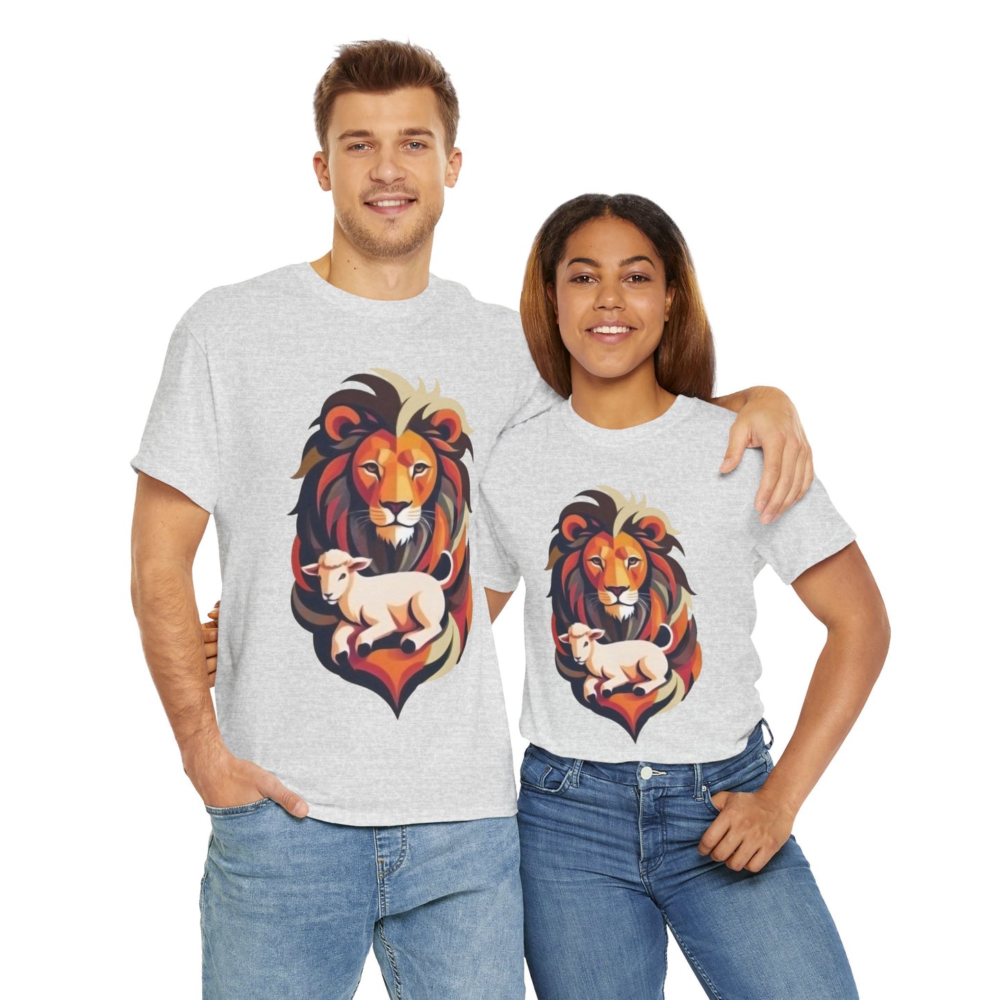 Judah Lamb Logo - Unisex Heavy Cotton Tee