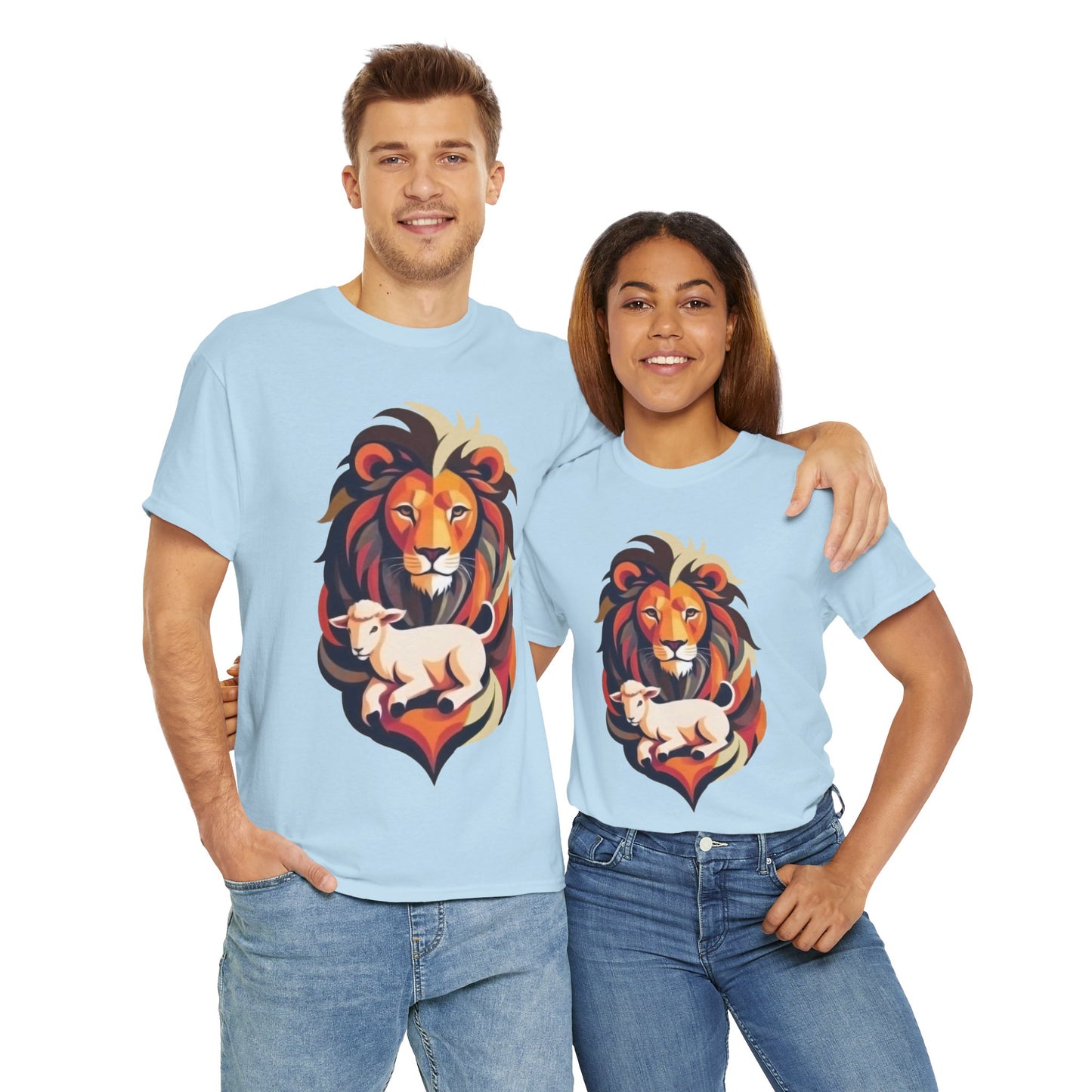 Judah Lamb Logo - Unisex Heavy Cotton Tee