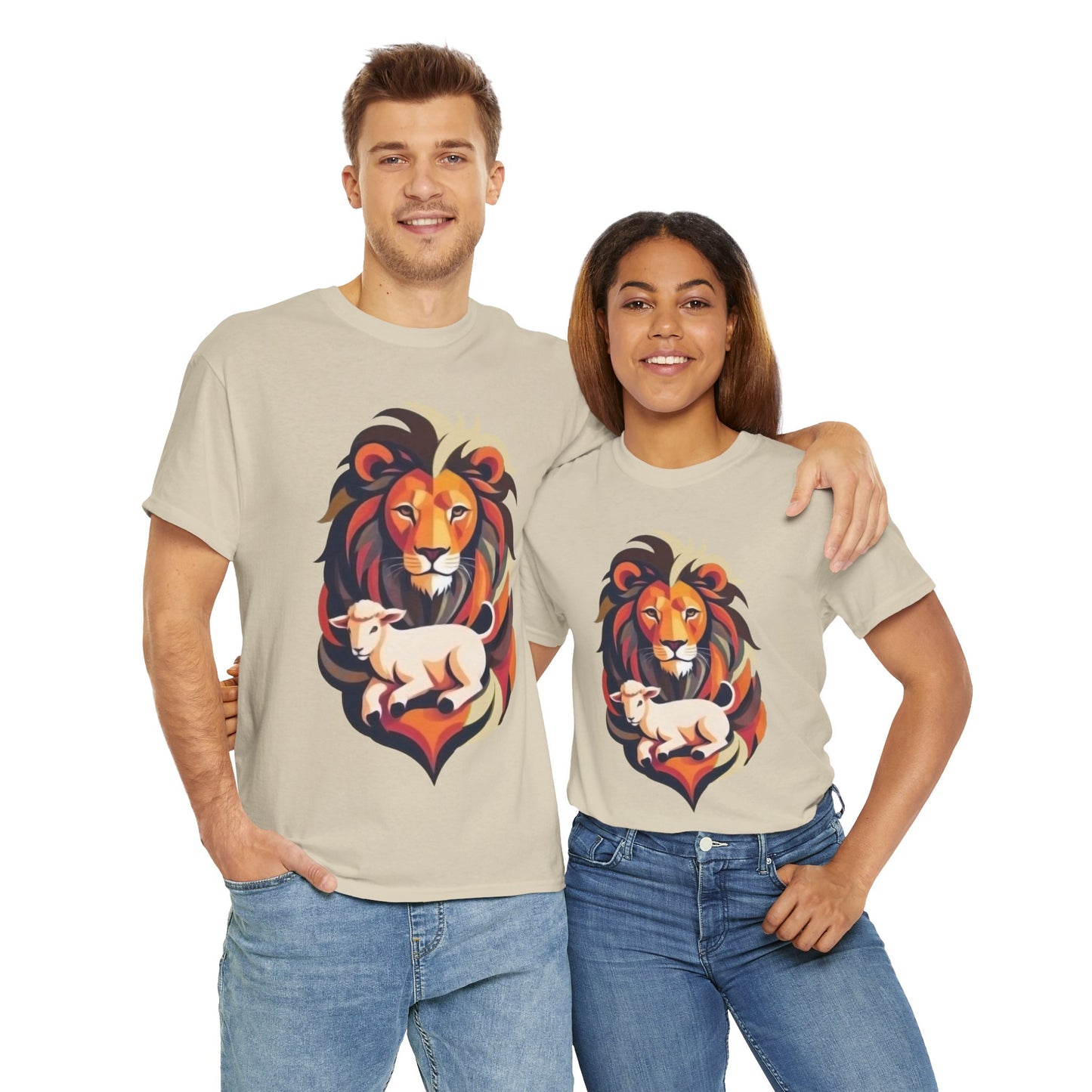 Judah Lamb Logo - Unisex Heavy Cotton Tee