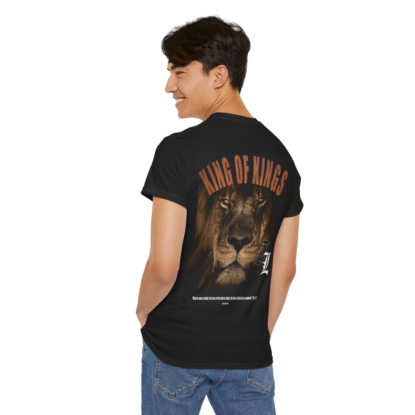 King of Kings Unisex Heavy Cotton Tee - Bold Graphic T-Shirt for Men and Women