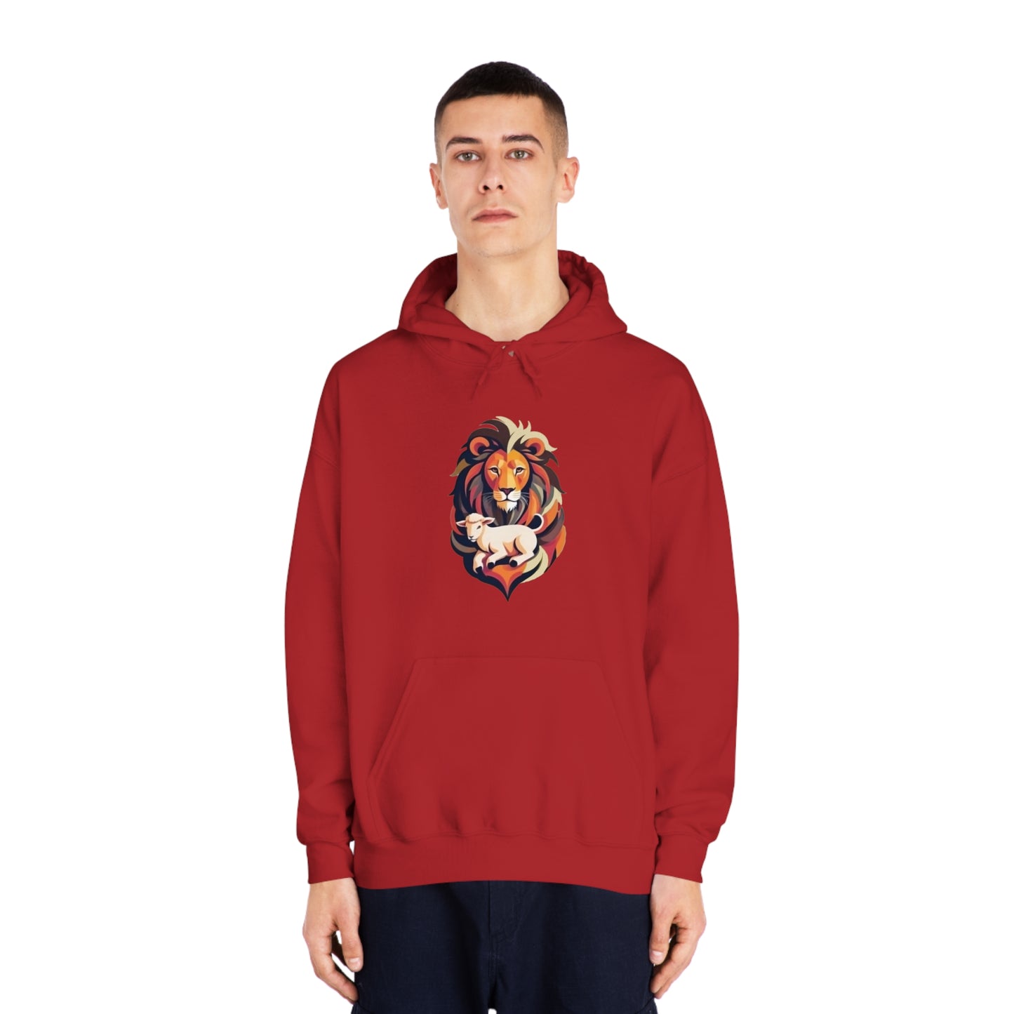 Judah Lamb Logo - Unisex DryBlend® Hooded Sweatshirt