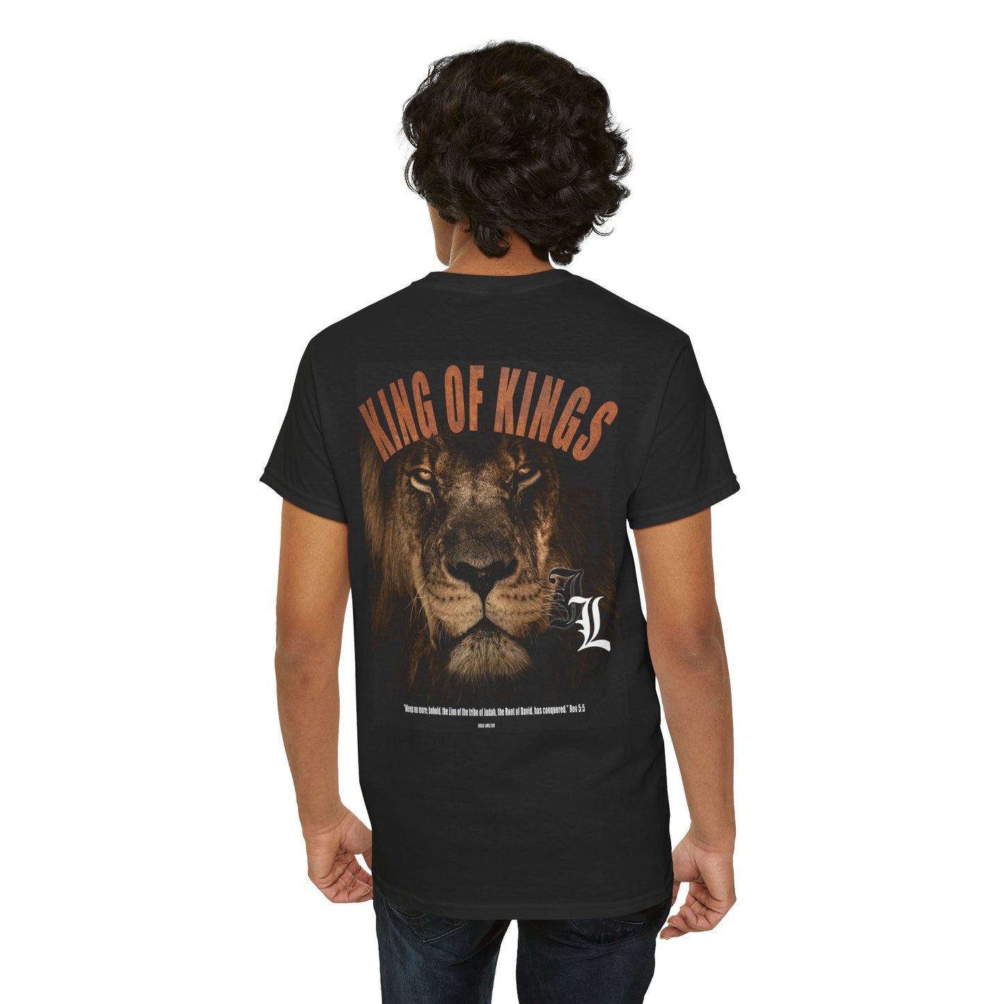 King of Kings Unisex Heavy Cotton Tee - Bold Graphic T-Shirt for Men and Women