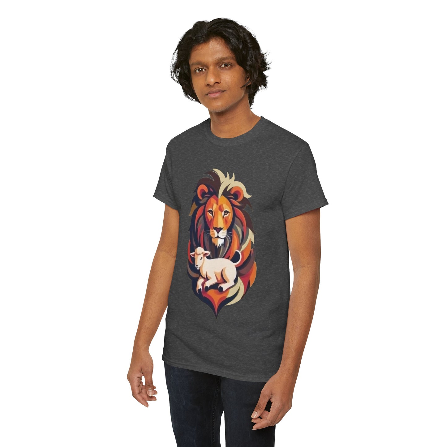 Judah Lamb Logo - Unisex Heavy Cotton Tee