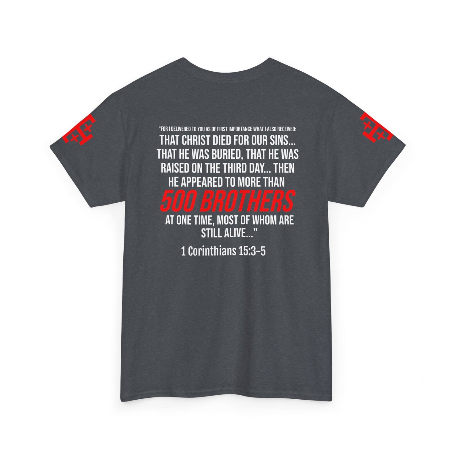 HE IS RISEN (Fact Checked) Unisex Heavy Cotton Tee