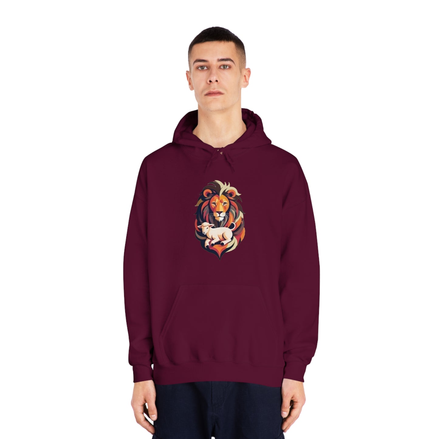 Judah Lamb Logo - Unisex DryBlend® Hooded Sweatshirt