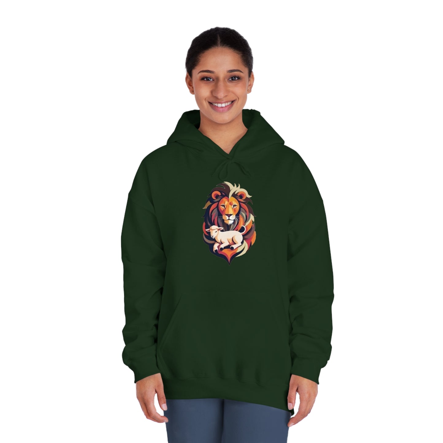 Judah Lamb Logo - Unisex DryBlend® Hooded Sweatshirt