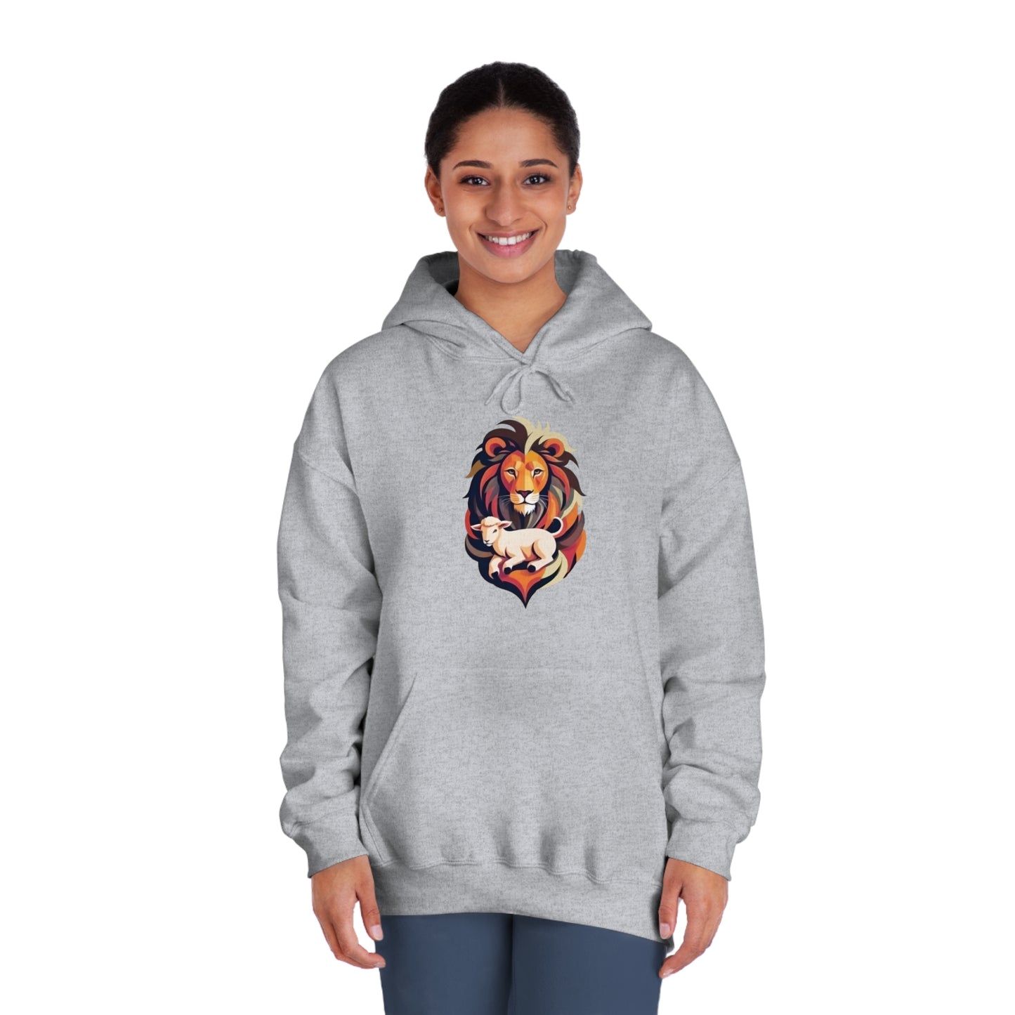 Judah Lamb Logo - Unisex DryBlend® Hooded Sweatshirt