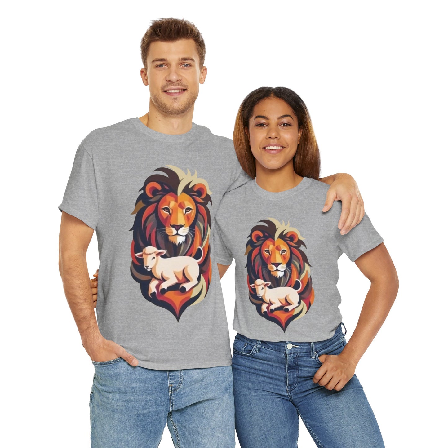 Judah Lamb Logo - Unisex Heavy Cotton Tee