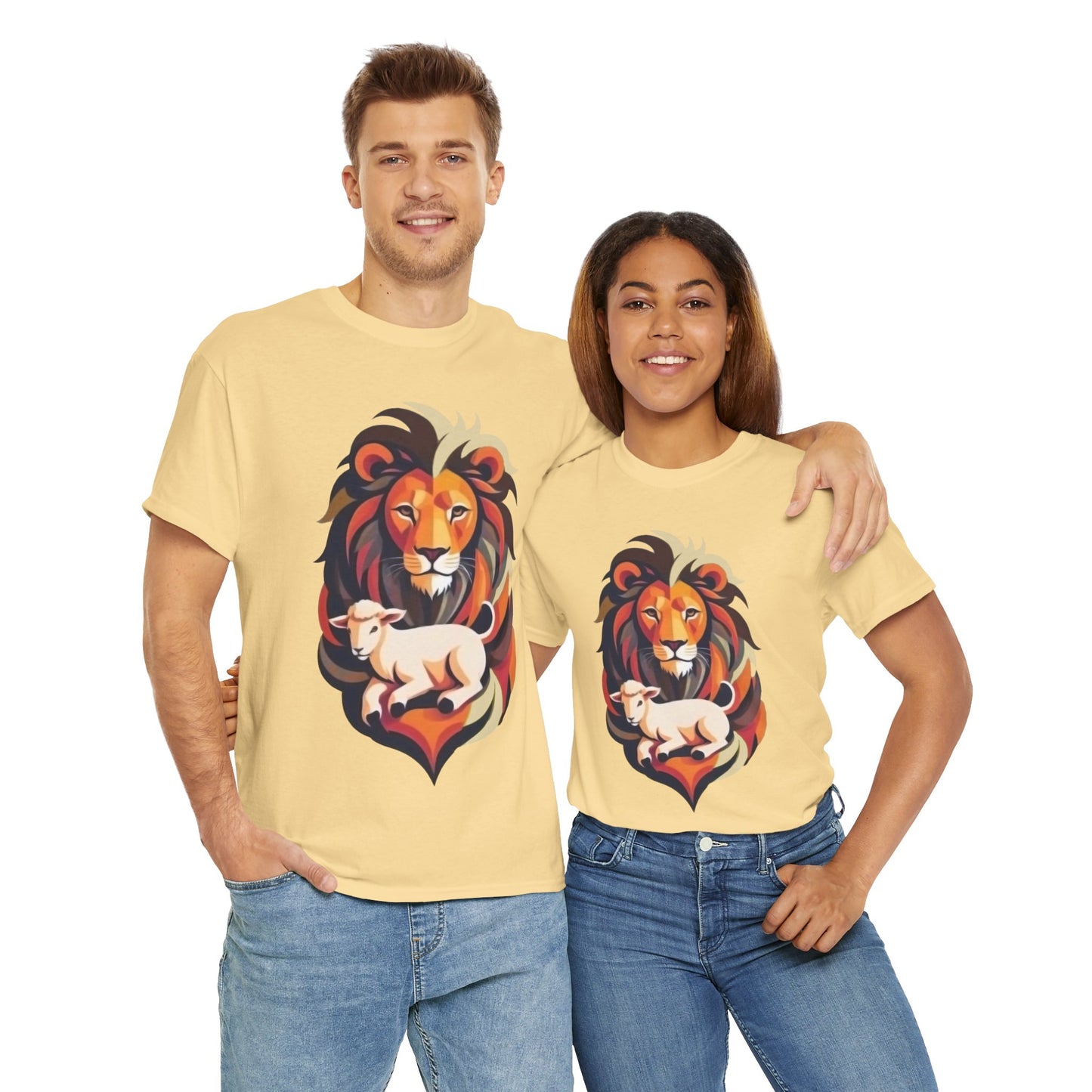 Judah Lamb Logo - Unisex Heavy Cotton Tee