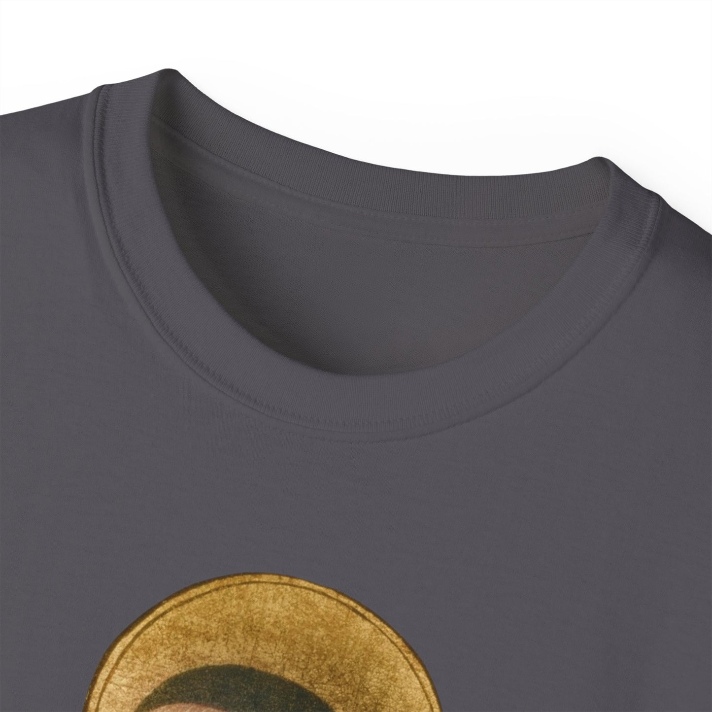 Unisex Graphic Tee, Saint Thomas Aquinas (Pelican in her Piety) Adoro Te Devote Quote