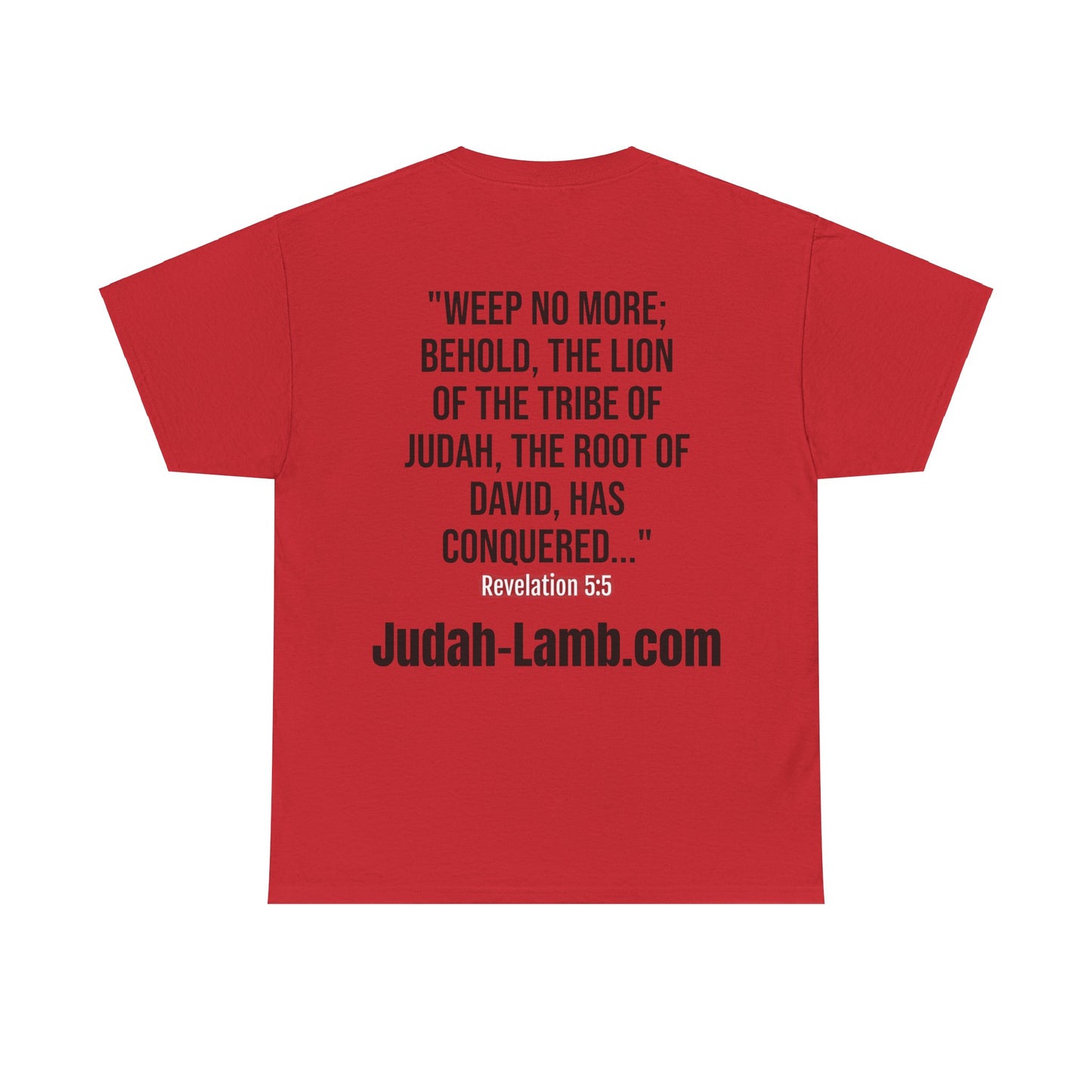 Judah Lamb Logo - Unisex Heavy Cotton Tee