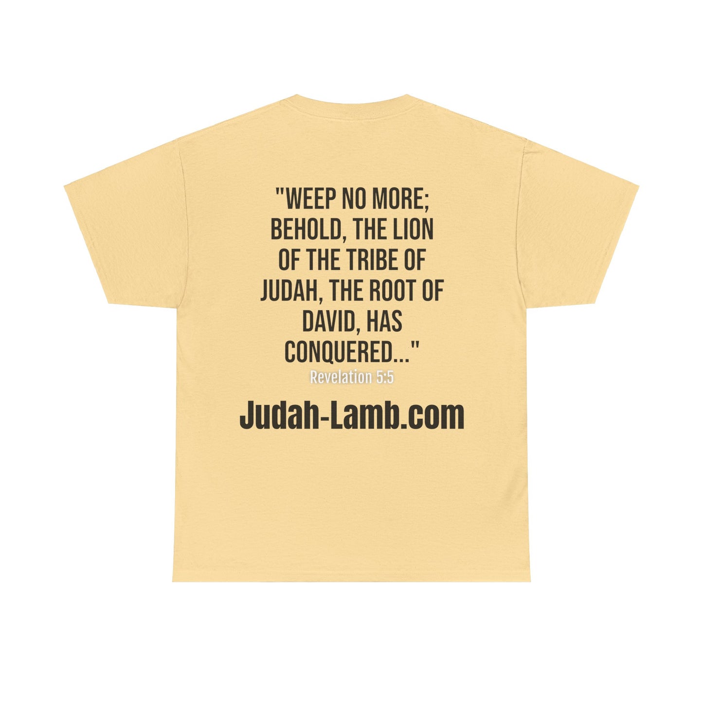 Judah Lamb Logo - Unisex Heavy Cotton Tee