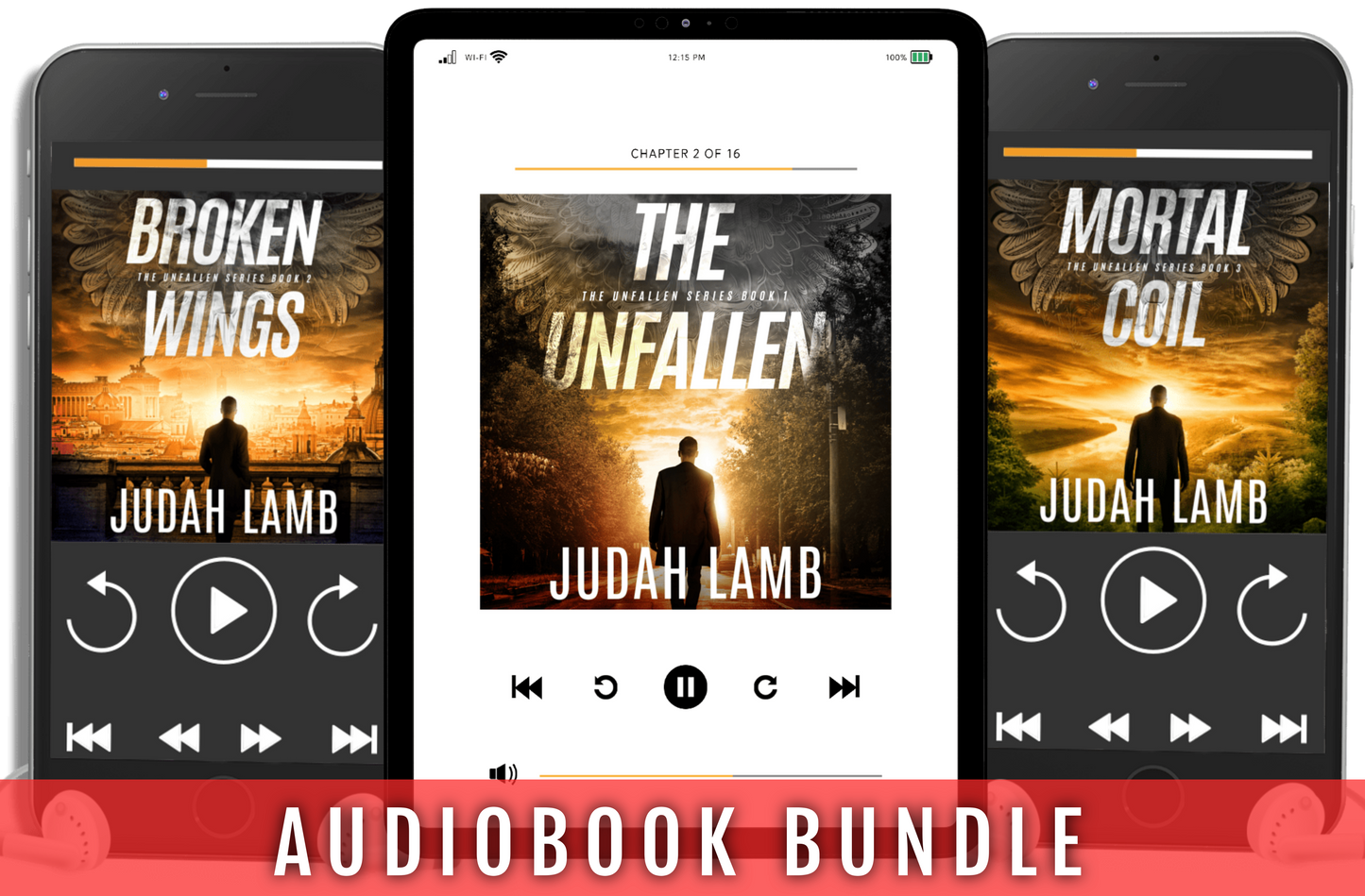The Unfallen Audiobook Bundle (Books 1-3)
