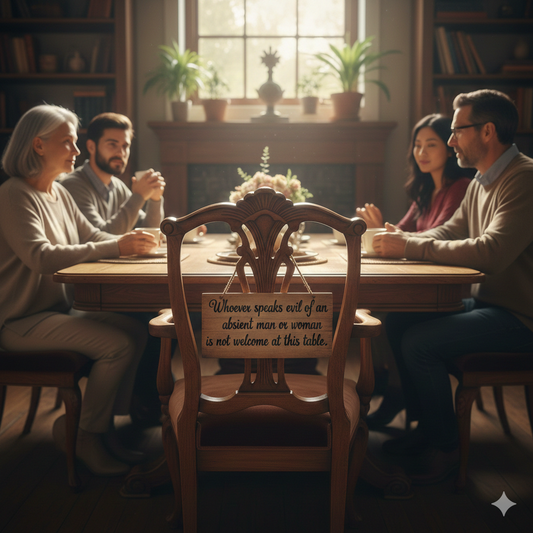 The Empty Chair at the Table: Finding Grace in the Age of Digital Judgment