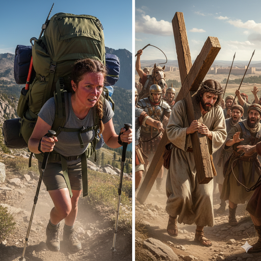 There is no flight to Calvary; we must walk the road.