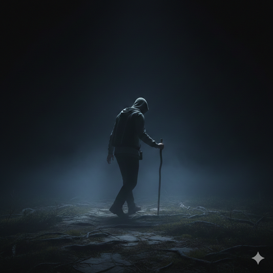 When it feels like you're walking in the dark.