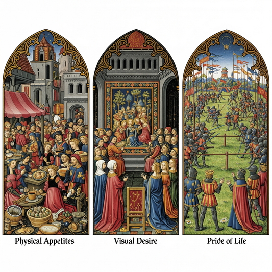 The Three-Fold Temptation: From Adam to Christ
