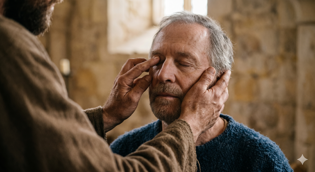The Blind Man's Cry for Mercy