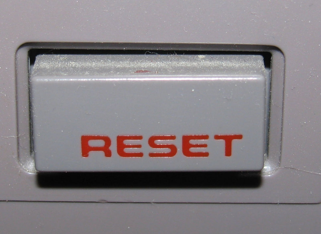 Hitting the "reset" button on your past.