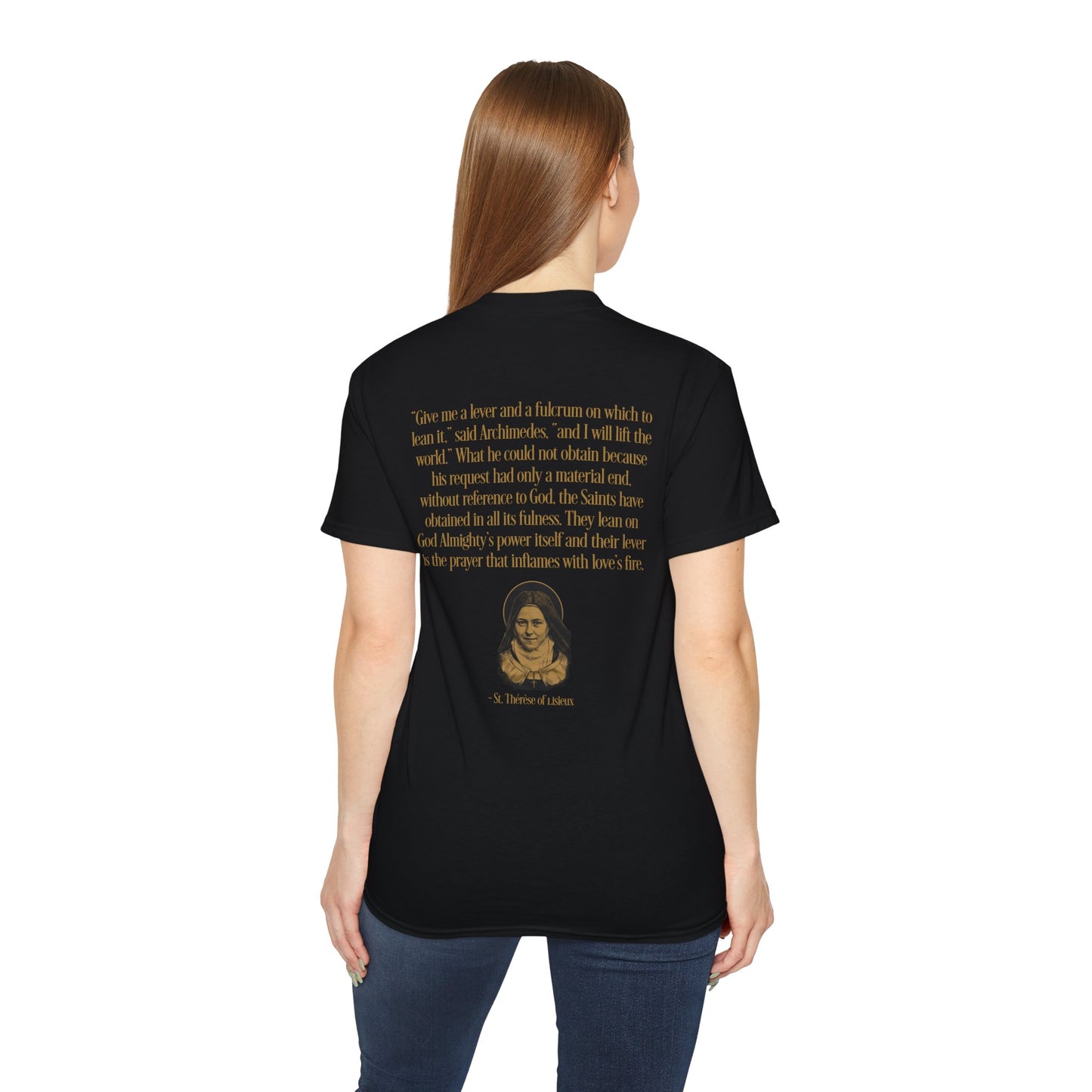 Thérèse of Lisieux - Inspirational Religious Quote T‑Shirt