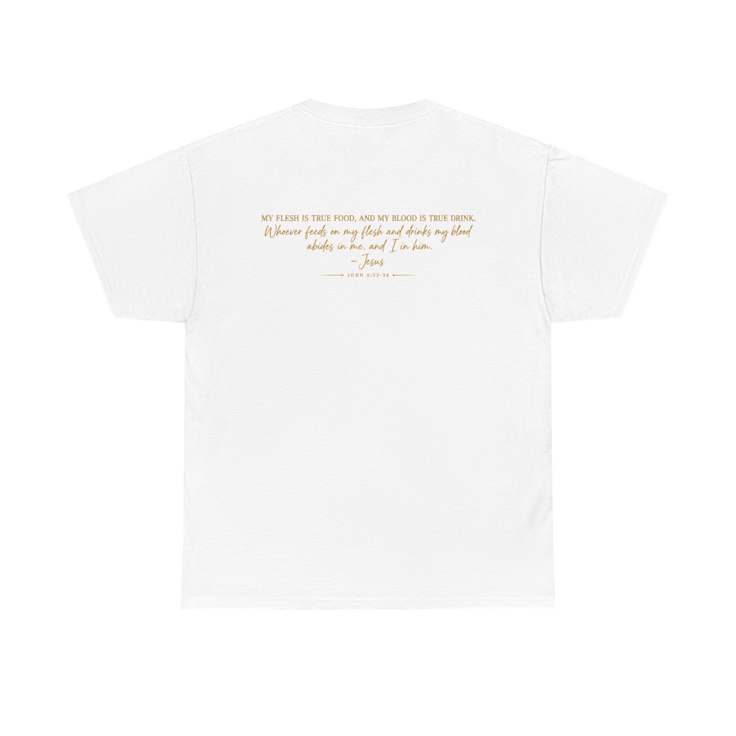 You Are What You Eat Tee — Eucharist-Inspired Christian Graphic Tee