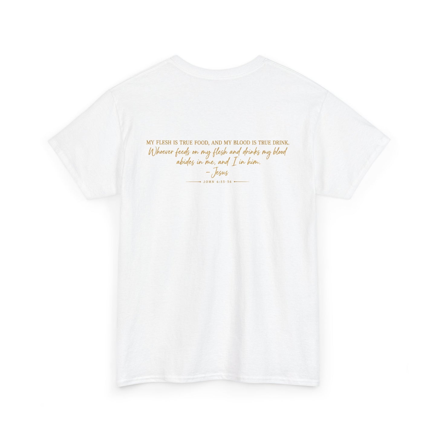 You Are What You Eat Tee — Eucharist-Inspired Christian Graphic Tee