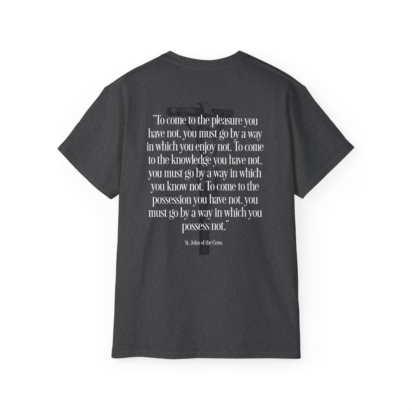 St. John of the Cross Unisex Tee, Inspirational T-Shirt, Spiritual Gift, Motivational Apparel, Faith-Based Clothing, Religious Tee