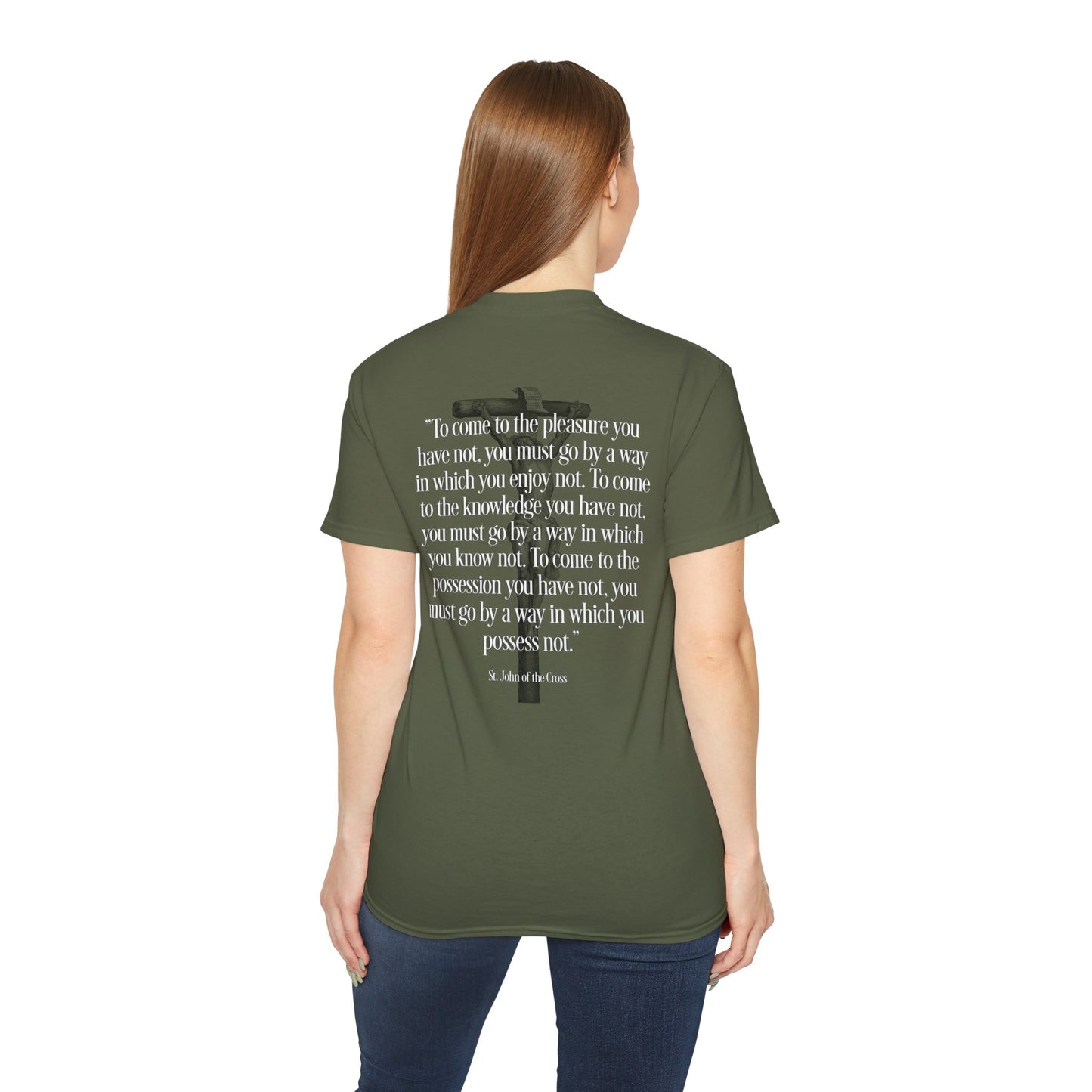St. John of the Cross Unisex Tee, Inspirational T-Shirt, Spiritual Gift, Motivational Apparel, Faith-Based Clothing, Religious Tee