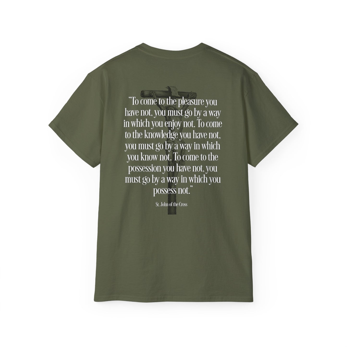St. John of the Cross Unisex Tee, Inspirational T-Shirt, Spiritual Gift, Motivational Apparel, Faith-Based Clothing, Religious Tee