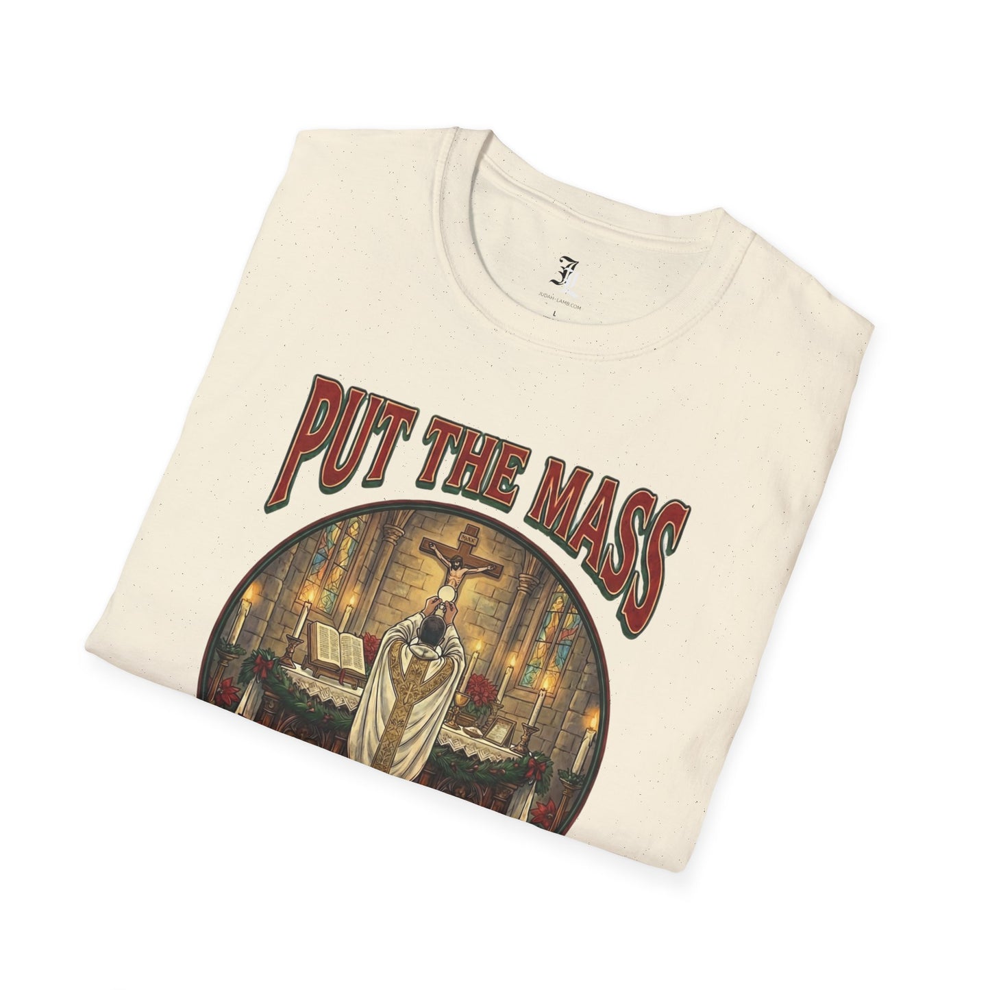 "Put the Mass Back in Christmas" Holiday Tee