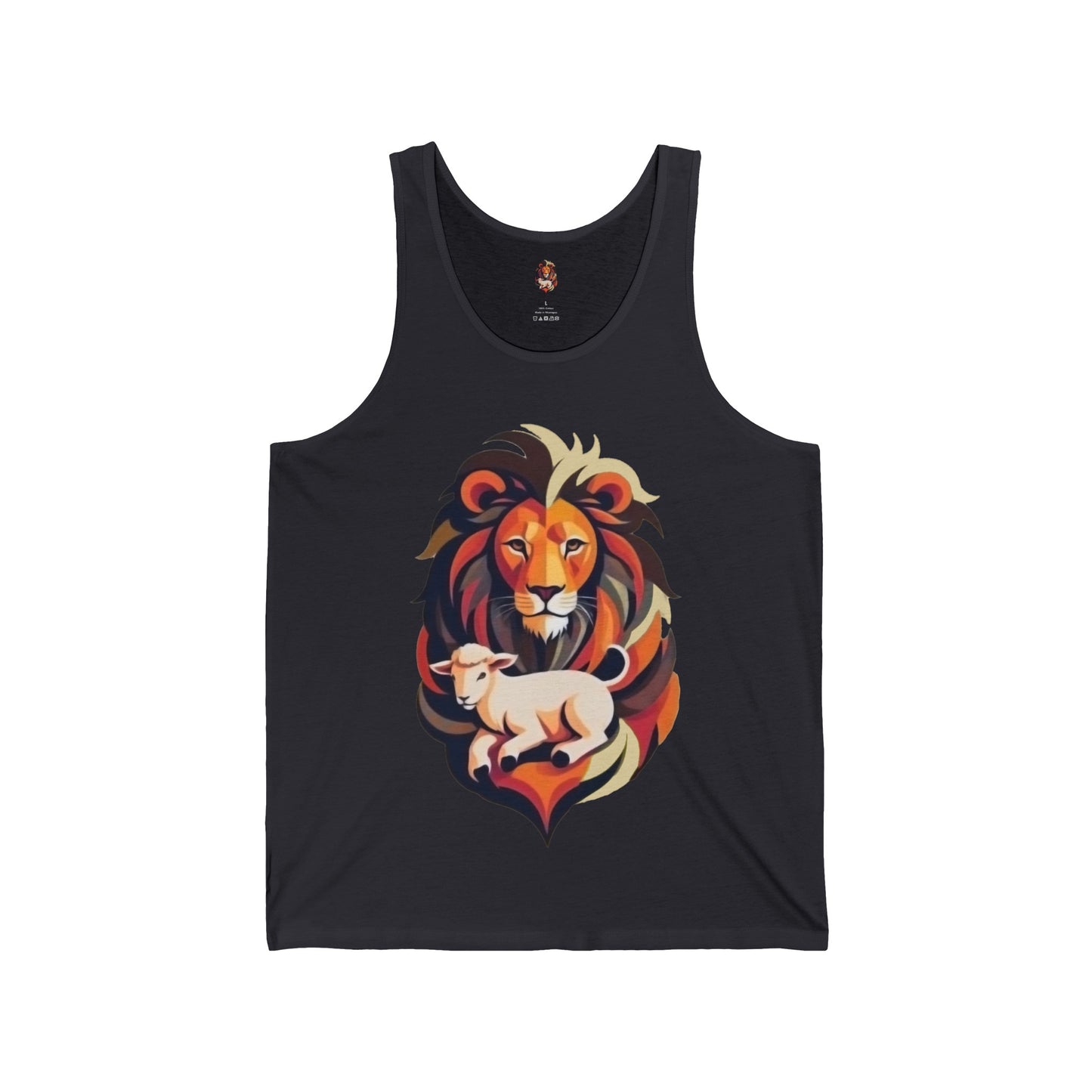 Judah Lamb Logo - Unisex Jersey Tank