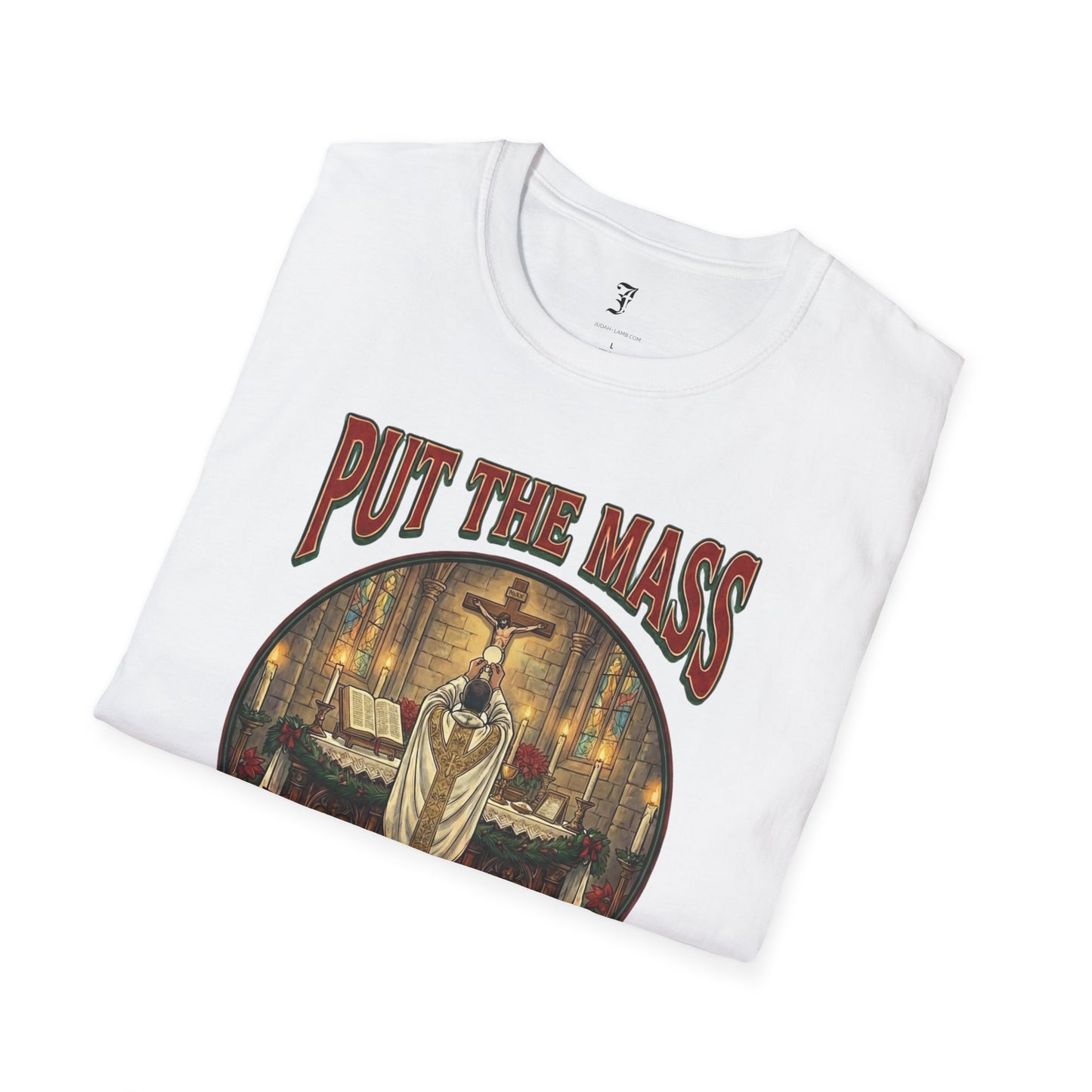 "Put the Mass Back in Christmas" Holiday Tee