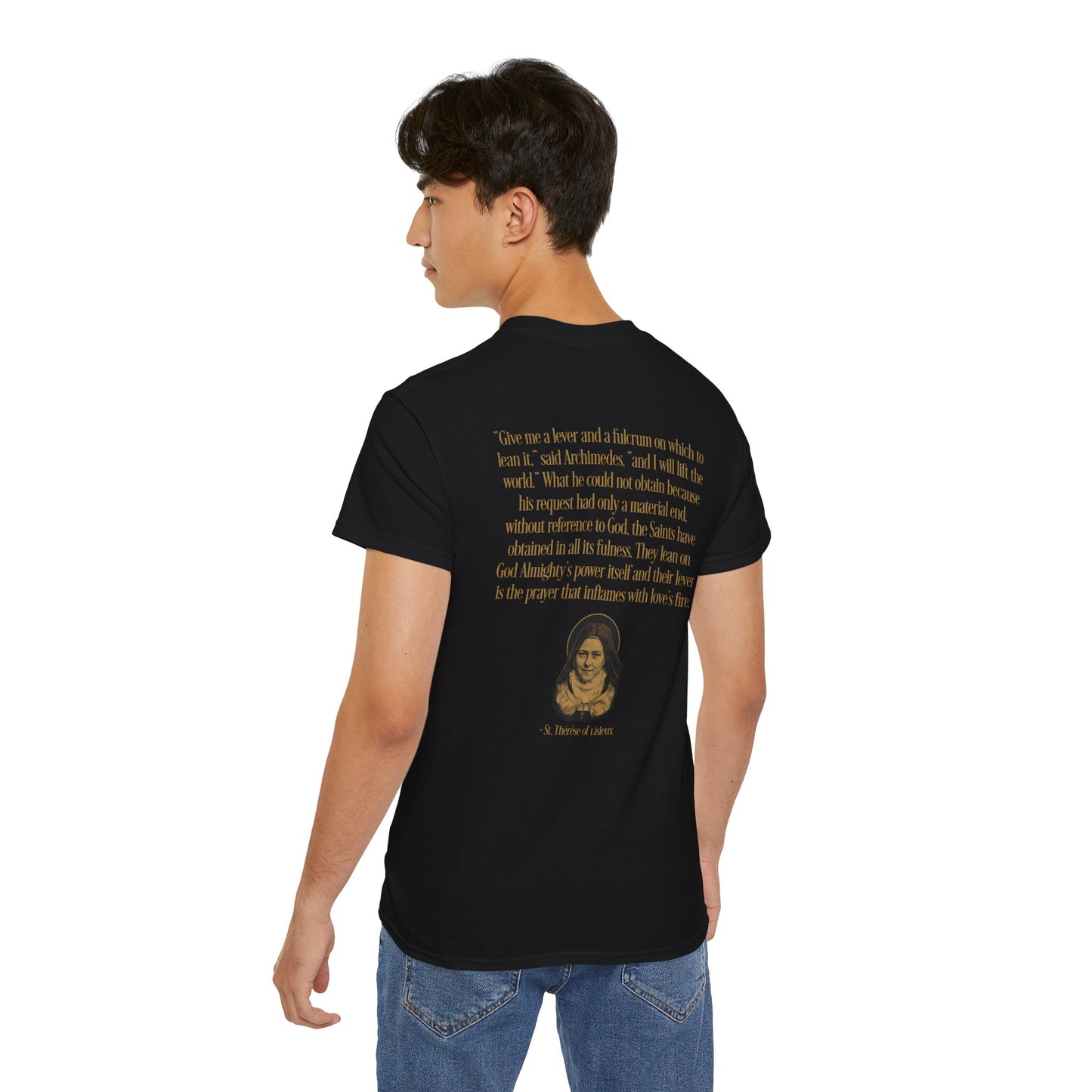 Thérèse of Lisieux - Inspirational Religious Quote T‑Shirt